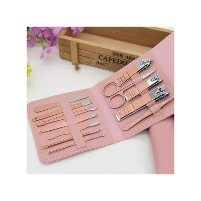 Ensemble de Coupe Ongles 12 Pièces